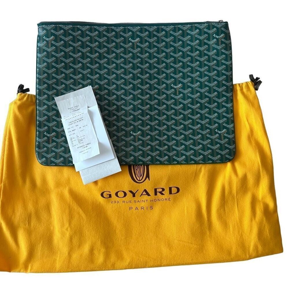 Authentic Goyard Senat GM Bordeaux Clutch